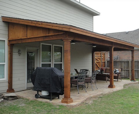 shed roof patio covers