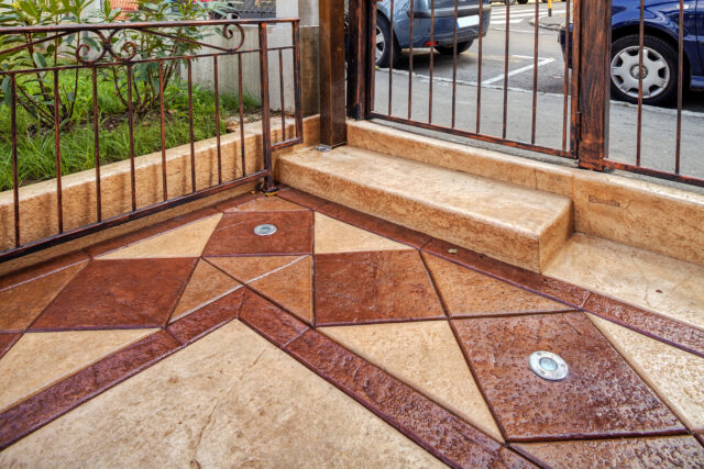 Can You Lay Stamped Concrete Over Existing Concrete?